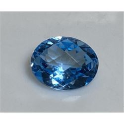 3 ct. Gem Quality Blue Topaz