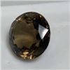 Image 2 : 18 ct. Natural Smokey Topaz Round Cut