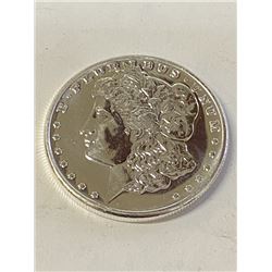 1 oz. Morgan Design Silver round