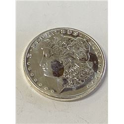 1 oz. Morgan Design Silver Round