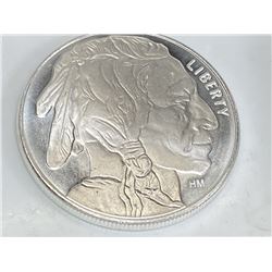 1 oz. Silver Buffalo Design Round