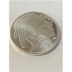 1 oz. Buffalo Design Silver Round