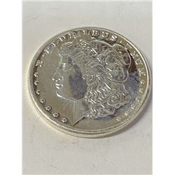 1 oz. Morgan Design Silver Round