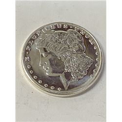 1 oz Morgan Design Silver Round