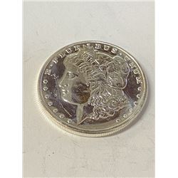 1 oz. Morgan Design Silver Round