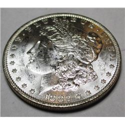 1882 s Crisp BU Morgan Dollar
