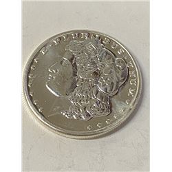 1 oz Morgan Design Silver Round
