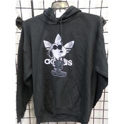 NEW L NOVELTY PRINT HOODIE