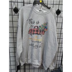 NEW 3XL SWEAT SHIRT NOVELTY PRINT