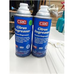 2 CANS CRE DEGREASER RETAILS $ 17 EACH