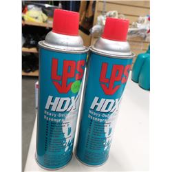 2 CANS LPS HEAVY DUTY DEGREASER RETAILS $14 EACH