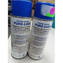 2 CANS PETROGAURD LUBE RETAILS $10