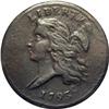 Image 1 : 1793 1/2 C C-3, B-3, R.3 Fine 12 Uncertified. Die Stat 1793[1/2 C] C-3, B-3, R.3. Usual Die State--C