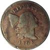 Image 1 : 1795 1/2 C Plain Edge, Punctuated Date. C-4, B-4, R.3 1795[1/2 C] Plain Edge, Punctuated Date. C-4, 