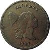 Image 1 : 1797 1/2 C 1 Above 1. C-1, B-1, R.2 VG10 Uncertified. 1797[1/2 C] 1 Above 1. C-1, B-1, R.2. Die Stat