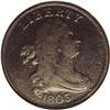Image 1 : 1803 1/2 C C-2, B-2, R.4 VG8 Uncertified. Die State 7. 1803[1/2 C] C-2, B-2, High R.4. Die State 7--