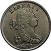 Image 1 : 1803 1/2 C C-3, B-3, R.1 AU55 Uncertified. Die State 3 1803[1/2 C] C-3, B-3, R.1. Die State 3. MS61 