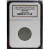 Image 3 : 1803 1/2 C C-3, B-3, R.1 AU55 Uncertified. Die State 3 1803[1/2 C] C-3, B-3, R.1. Die State 3. MS61 
