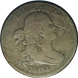 1804 1/2 C Crosslet 4, With Stems. C-4, B-2, R.5 Good 1804[1/2 C] Crosslet 4, With Stems. C-4, B-2, 