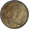 Image 1 : 1804 1/2 C Plain 4, With Stems. C-11, B-12, R.2 VF35 U 1804[1/2 C] Plain 4, With Stems. C-11, B-12, 