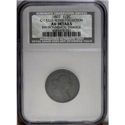 1807 1/2 C C-1, B-1, R.1 VF30 Uncertified. Die State 3 1807[1/2 C] C-1, B-1, R.1. Die State 3--Envir