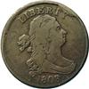 Image 1 : 1808 1/2 C Overdate. C-2, B-2, R.3 VG10 Uncertified. D 1808[1/2 C] Overdate. C-2, B-2, High R.2. Die