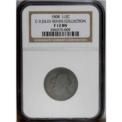 1808 1/2 C Normal Date. C-3, B-3, R.1 VG10 Uncertified 1808[1/2 C] Normal Date. C-3, B-3, R.1. Die S