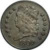 Image 1 : 1809 1/2 C Normal Date. C-2, B-3, R.3 XF40 Uncertified 1809[1/2 C] Normal Date. C-2, B-3, Low R.3. D