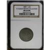 Image 3 : 1809 1/2 C Normal Date. C-6, B-6, R.1 MS60. Die State 1809[1/2 C] Normal Date. C-6, B-6, R.1. Die St