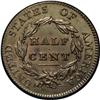 Image 2 : 1811 1/2 C C-2, B-2, R.3 AU50 Uncertified. Die State 3 1811[1/2 C] C-2, B-2, R.2. Die State 3--Impro