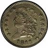 Image 3 : 1811 1/2 C C-2, B-2, R.3 AU50 Uncertified. Die State 3 1811[1/2 C] C-2, B-2, R.2. Die State 3--Impro