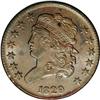 Image 1 : 1829 1/2 C C-1, B-1, R.1 AU55 Uncertified. Die State 2 1829[1/2 C] C-1, B-1, R.1. Die State 2. MS62 