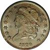 Image 3 : 1829 1/2 C C-1, B-1, R.1 AU55 Uncertified. Die State 2 1829[1/2 C] C-1, B-1, R.1. Die State 2. MS62 