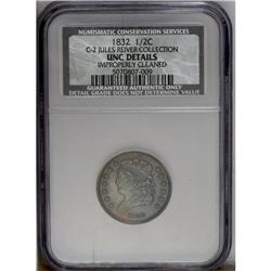 1832 1/2 C C-2, B-2, R.2 XF40 Uncertified. Die State 3 1832[1/2 C] C-2, B-2, R.2. Die State 3--Impro