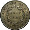 Image 2 : 1832 1/2 C C-3, B-3, R.2 MS60. Die State 1. Small date 1832[1/2 C] C-3, B-3, R.2. Die State 1--Impro