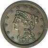 Image 1 : 1841 1/2 C Original. B-1, R.6 PR60. Breen Die State II 1841[1/2 C] Original. PO-2, B-1, R.6. PR63 Br