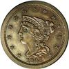 Image 1 : 1845 1/2 C Second Restrike. B-3, R.6 PR60. Small date; 1845[1/2 C] Second Restrike. SR-22, B-3, R.6.