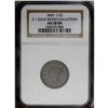 Image 3 : 1850 1/2 C C-1, B-1, R.2 AU50 Uncertified. Die State 1 1850[1/2 C] C-1, B-1, R.2. Die State 1. AU58 