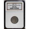 Image 3 : 1850 1/2 C C-1, B-1, R.2 AU50 Uncertified. Die State 1 1850[1/2 C] C-1, B-1, R.2. Die State 1. MS61 