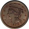 Image 1 : 1853 1/2 C C-1, B-1, R.1 MS63. Die State 2. Large date 1853[1/2 C] C-1, B-1, R.1. Die State 2. MS66 