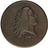 Image 1 : 1793 1C Wreath Cent--Lettered Edge--S-11c, B-16c, R.3. 1793[1C] Wreath Cent--Lettered Edge--S-11c, B