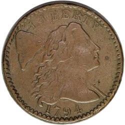 1794 1C Head of 1794. S-58, B-56, R.3--Environmental D 1794[1C] Head of 1794. S-58, B-56, R.3--Envir