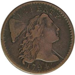 1794 1C Head of 1794. S-59, B-57, R.3--Environmental D 1794[1C] Head of 1794. S-59, B-57, R.3--Envir