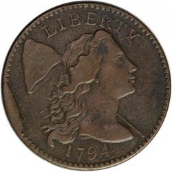 1794 1C Head of 1794. S-62, B-54, High R.4--Environmen 1794[1C] Head of 1794. S-62, B-54, High R.4--