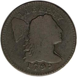 1795 1C Lettered Edge--Environmental Damage--NCS. Good 1795[1C] Lettered Edge.S-74, B-2, High R.3--E