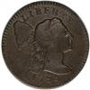 Image 1 : 1795 1C Plain Edge. S-77, B-6, High R.3. XF40 NGC. VF3 1795[1C] Plain Edge. S-77, B-6, High R.3. XF4