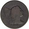 Image 1 : 1796 1C Liberty Cap. S-82, B-3, High R.4. Fine 12 NGC. 1796[1C] Liberty Cap. S-82, B-3, High R.4. Fi