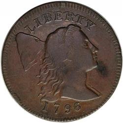 1796 1C Liberty Cap. S-83, B-4, High R.4. VF35 NGC. VF 1796[1C] Liberty Cap. S-83, B-4, High R.4. VF