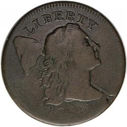 1796 1C Liberty Cap. S-85, B-6, R.5--Environmental Dam 1796[1C] Liberty Cap. S-85, B-6, R.5--Environ