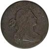 Image 1 : 1796 1C Draped Bust, Reverse of 1796. S-92, B-28, High 1796[1C] Draped Bust, Reverse of 1796. S-92, 